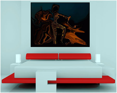 Apparition of Glowing Lady